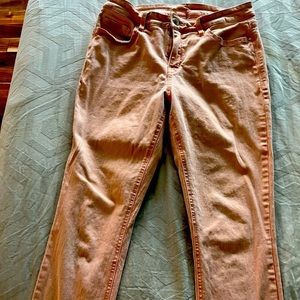 🍑Crown & Ivy Peach Jeans 🍑